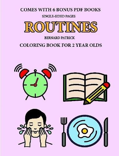 Cover image for Coloring Book for 2 Year Olds (Routines)