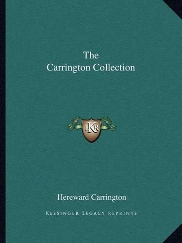 Cover image for The Carrington Collection