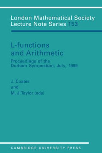 Cover image for L-Functions and Arithmetic