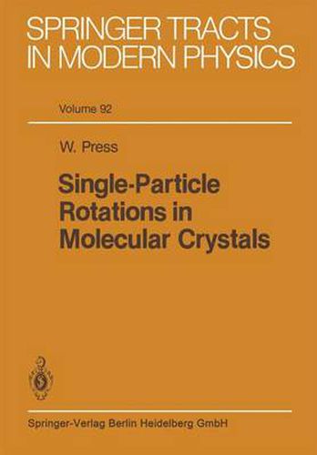 Cover image for Single-Particle Rotations in Molecular Crystals
