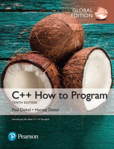 Cover image for C++ How to Program, Global Edition