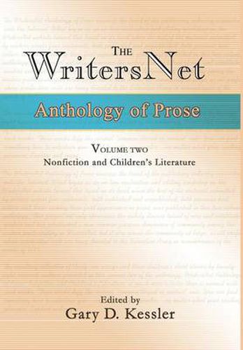 Cover image for The Writersnet Anthology of Prose: Nonfiction and Children's Literature