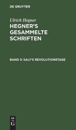 Cover image for Saly's Revolutionstage