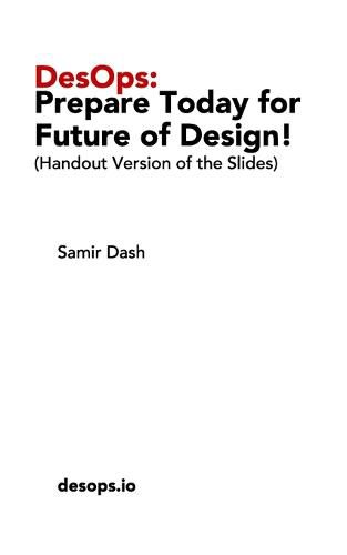 Cover image for DesOps: Prepare Today for the Future of Design!