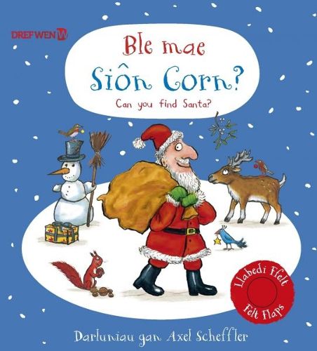 Cover image for Ble mae Sion Corn? / Can you find Santa?