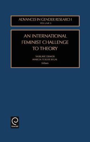 Cover image for An International Feminist Challenge to Theory
