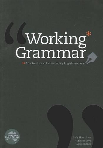 Cover image for Working Grammar: An Introduction for secondary English teachers