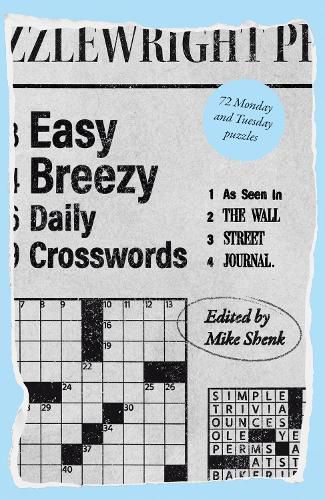 Cover image for Easy Breezy Daily Crosswords