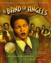 Cover image for A Band of Angels: A Story Inspired by the Jubilee Singers