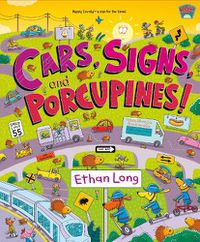 Cover image for Cars, Signs, and Porcupines!: Happy County Book 3