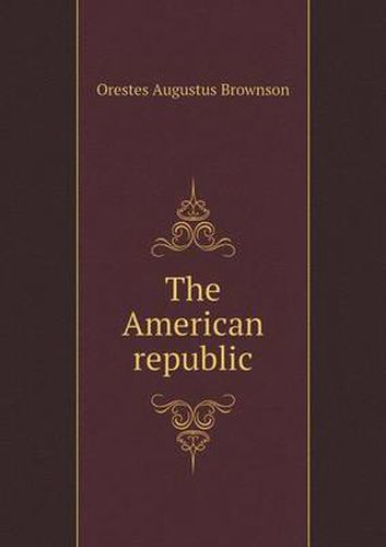 Cover image for The American republic