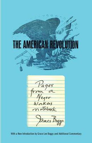 Cover image for American Revolution: Pages from a Negro Worker's Notebook