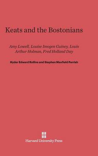 Keats and the Bostonians