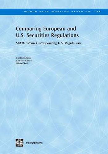 Cover image for Comparing European and U.S. Securities Regulations: MiFID versus Corresponding U.S. Regulations