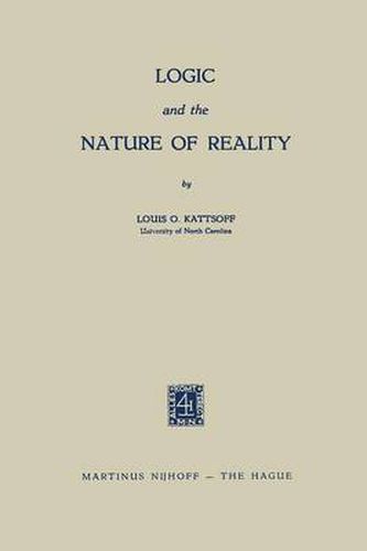 Cover image for Logic and the Nature of Reality