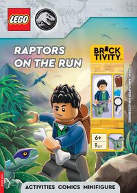 Cover image for LEGO (R) Jurassic World (TM): Raptors on the Run (with Kenji minifigure, baby raptor and accessories)