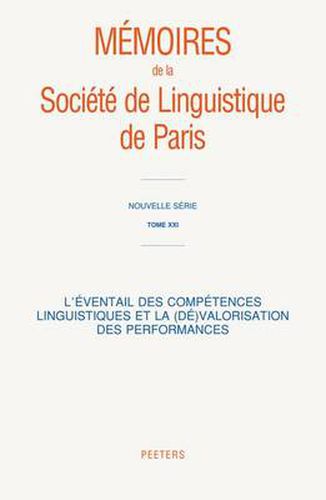 Cover image for L'eventail Des Competences Linguistiques Et La (de)valorisation Des Performances