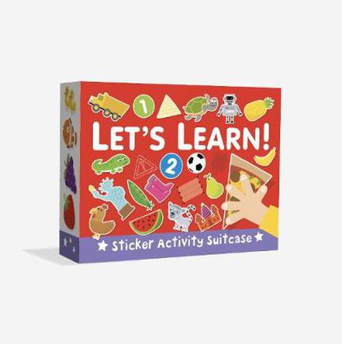 Cover image for Sticker Activity Suitcase - Let's Learn!