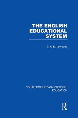 Cover image for The English Educational System