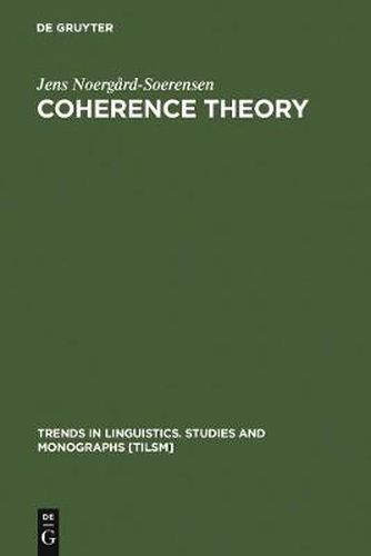 Cover image for Coherence Theory: The Case of Russian