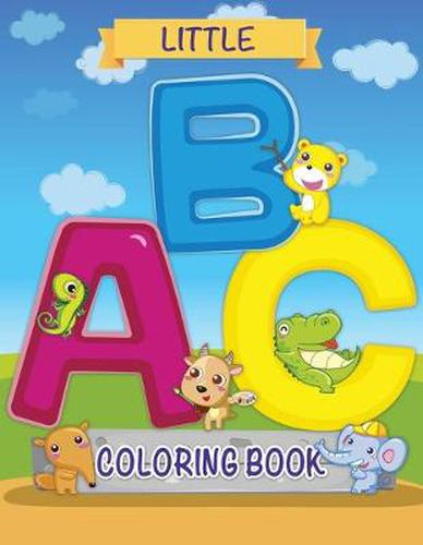 Cover image for Little ABC Coloring Book