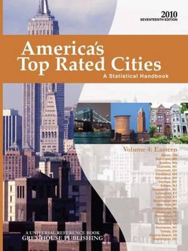 Cover image for America's Top-Rated Cities, Volume 4: Eastern: A Statistical Handbook