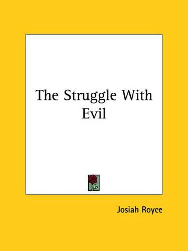 Cover image for The Struggle with Evil