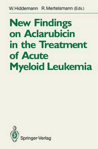 Cover image for New Findings on Aclarubicin in the Treatment of Acute Myeloid Leukemia