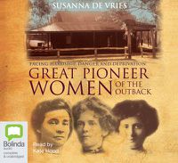 Cover image for Great Pioneer Women Of The Outback