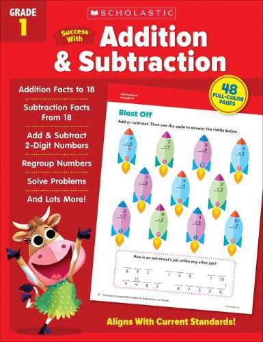 Scholastic Success with Addition & Subtraction Grade 1