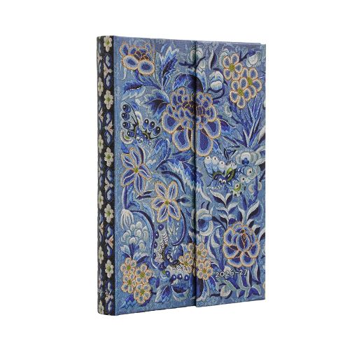 Cover image for 2027 Blue Willow (Celebrate Hanfu) Mini 18-Month Hardcover Dayplanner (Wrap Closure) Horizontal