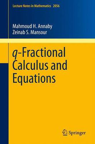 Cover image for q-Fractional Calculus and Equations