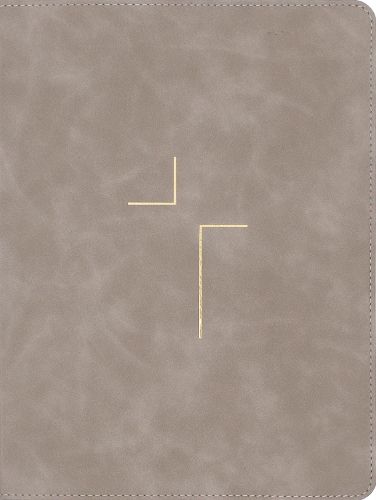 Cover image for The Jesus Bible, NIV Edition, Leathersoft, Stone, Comfort Print