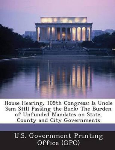 Cover image for House Hearing, 109th Congress