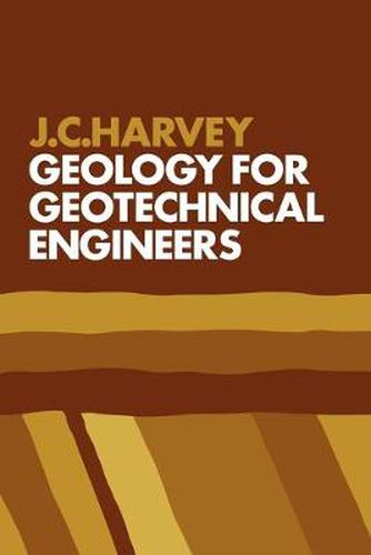 Cover image for Geology for Geotechnical Engineers