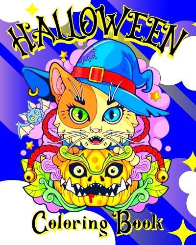 Cover image for Halloween Coloring Book
