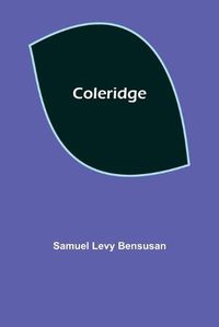 Cover image for Coleridge