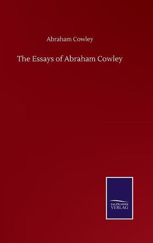 Cover image for The Essays of Abraham Cowley