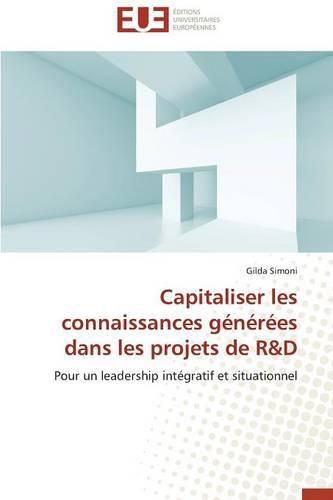 Cover image for Capitaliser Les Connaissances G n r es Dans Les Projets de R D