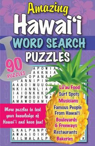 Cover image for Amazing Hawaii Word Search Puzzles