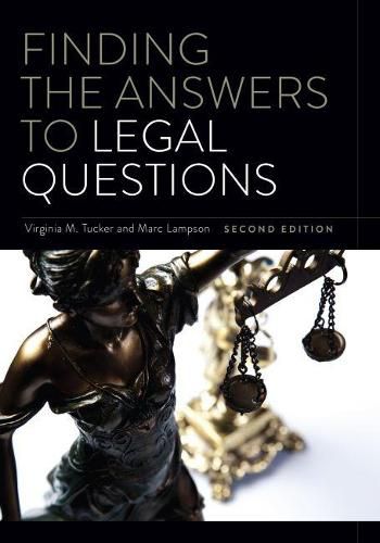 Cover image for Finding the Answers to Legal Questions