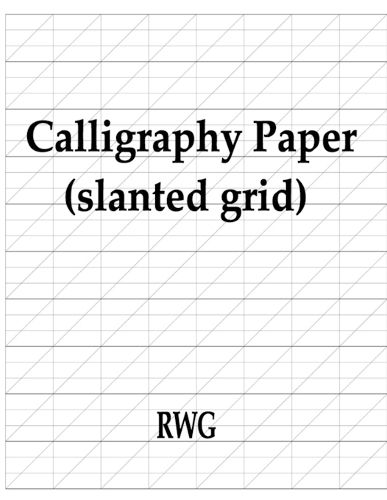 Cover image for Calligraphy Paper (slanted grid)