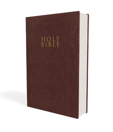 Cover image for NIV, Gift and Award Bible, Leather-Look, Burgundy, Red Letter, Comfort Print