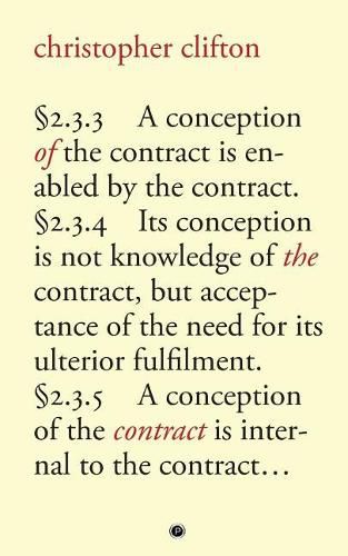 Cover image for Of the Contract