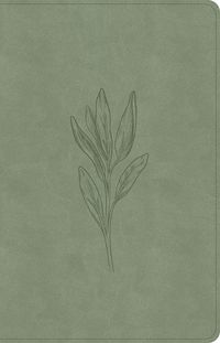 Cover image for CSB Thinline Bible, Digital Study Edition, Sage Suedesoft Leathertouch