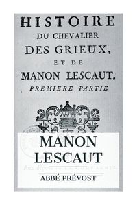 Cover image for Manon Lescaut