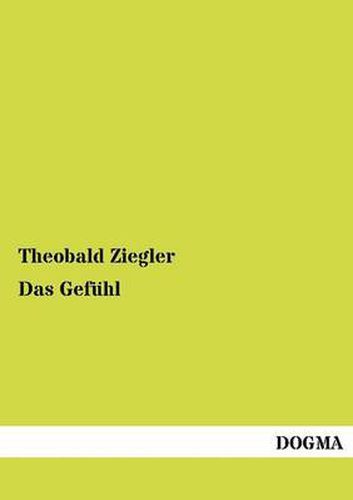 Cover image for Das Gefuhl