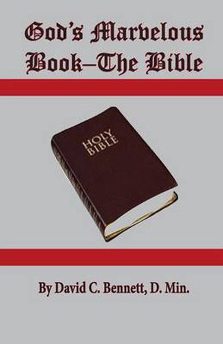 Cover image for God's Marvelous Book-The Bible