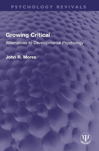Cover image for Growing Critical