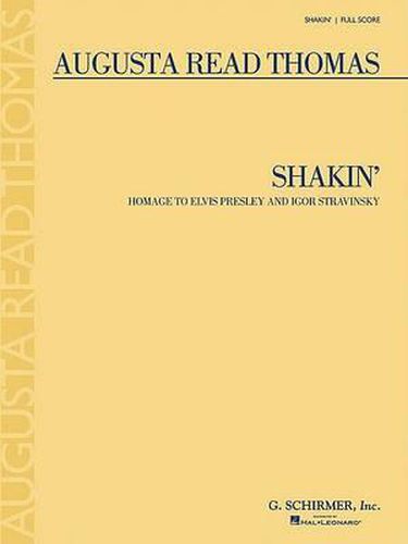 Cover image for Shakin': Homage to Elvis Presley and Igor Stravinsky